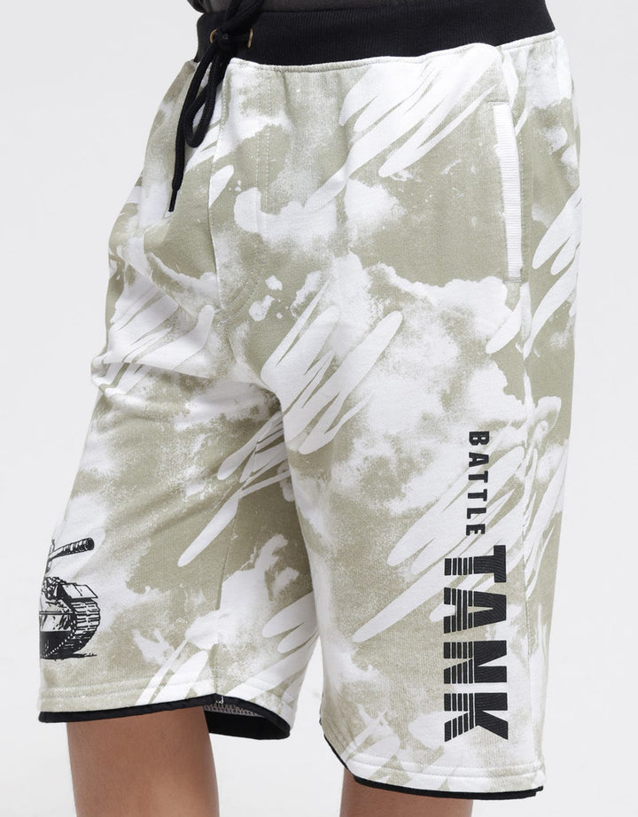 Aero Short Pants Terry Tank Print