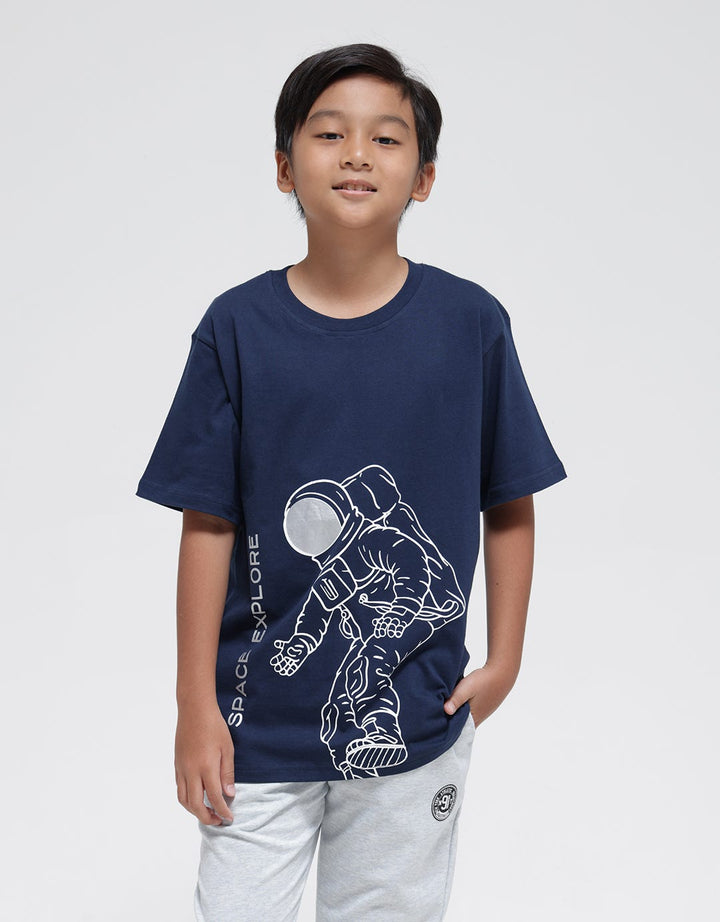 Aero Space Explore Kaos Anak Laki-laki