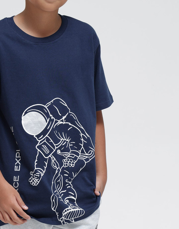 Aero Space Explore Kaos Anak Laki-laki