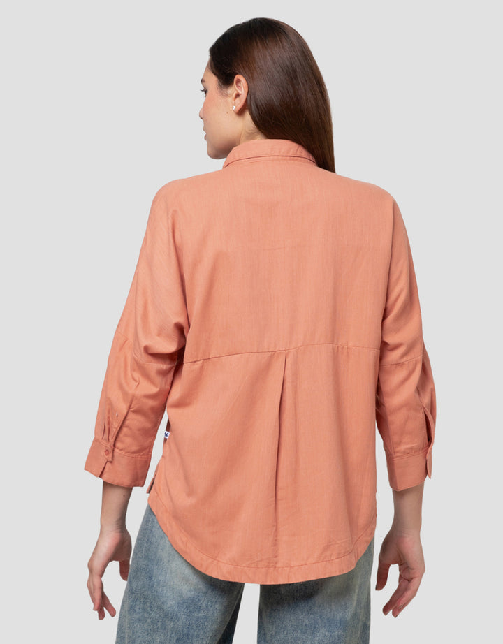 Cardinal Girl Kemeja Lengan Panjang Wanita