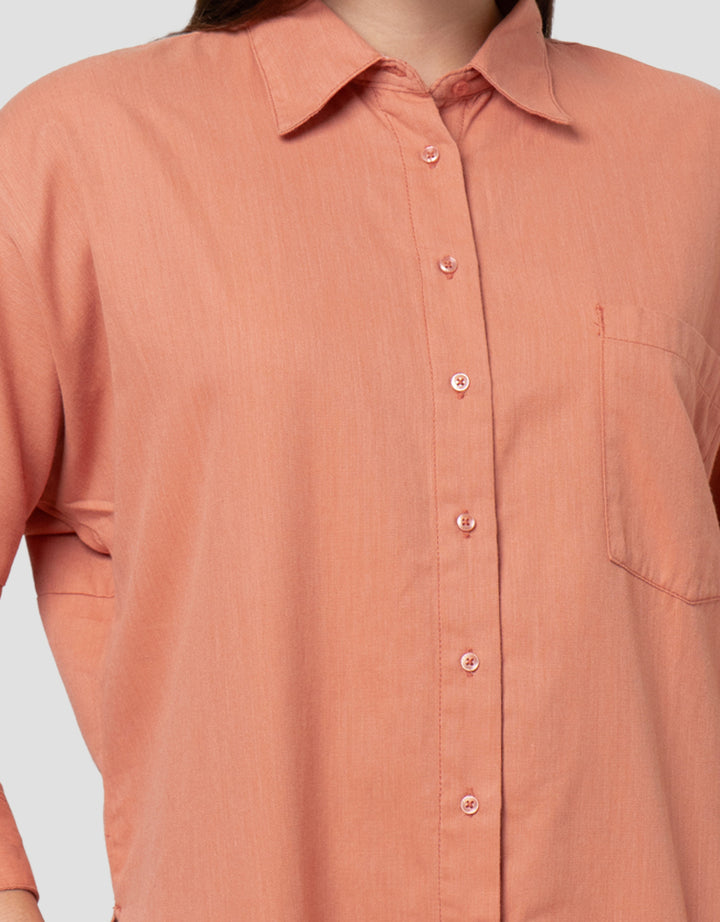 Cardinal Girl Kemeja Lengan Panjang Wanita