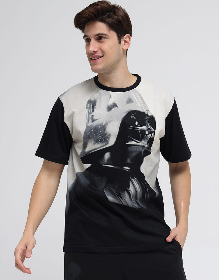 Star Wars T-Shirt Darth Vader In Silhouette Discharge
