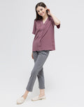 St. Yves Pearl Button Kimono Blouse Wanita