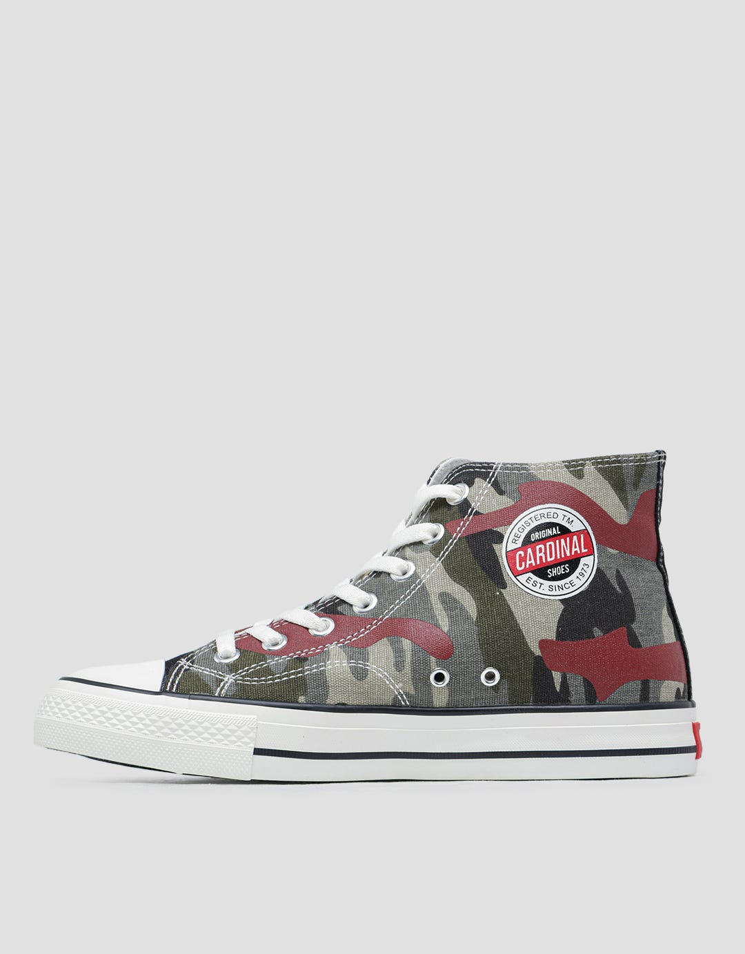 Cardinal Hi Ankle Thamuz 1  Sepatu Sneakers Pria