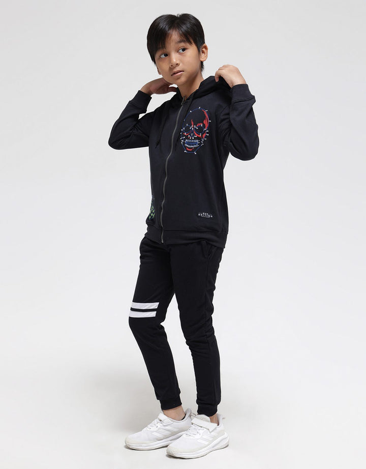 Nevada Jacket Knit Hoodie Skull