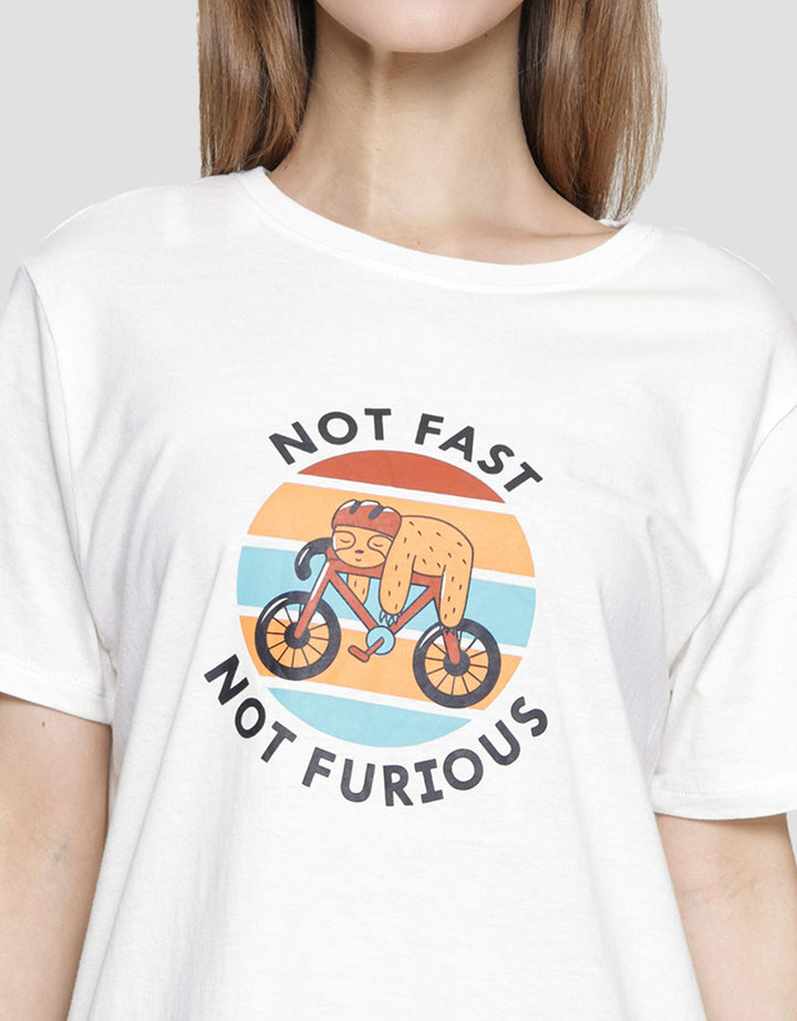 Nevada Not Fast Not Furious Kaos Wanita