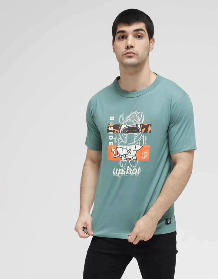 T Zone B-Side Upshot Kaos Casual Pria