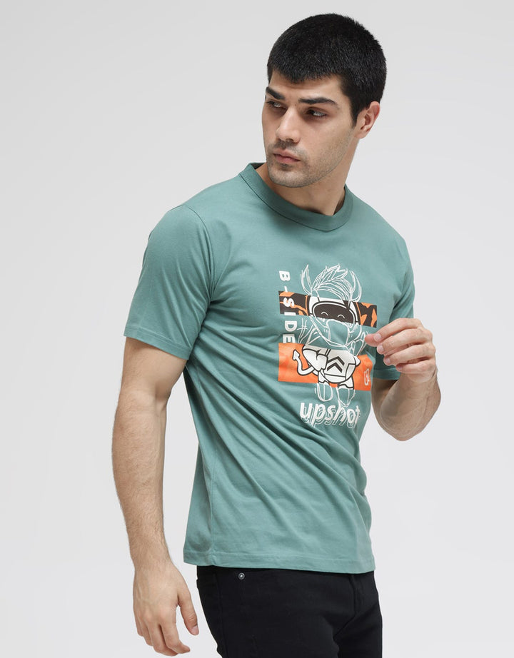 T Zone B-Side Upshot Kaos Casual Pria