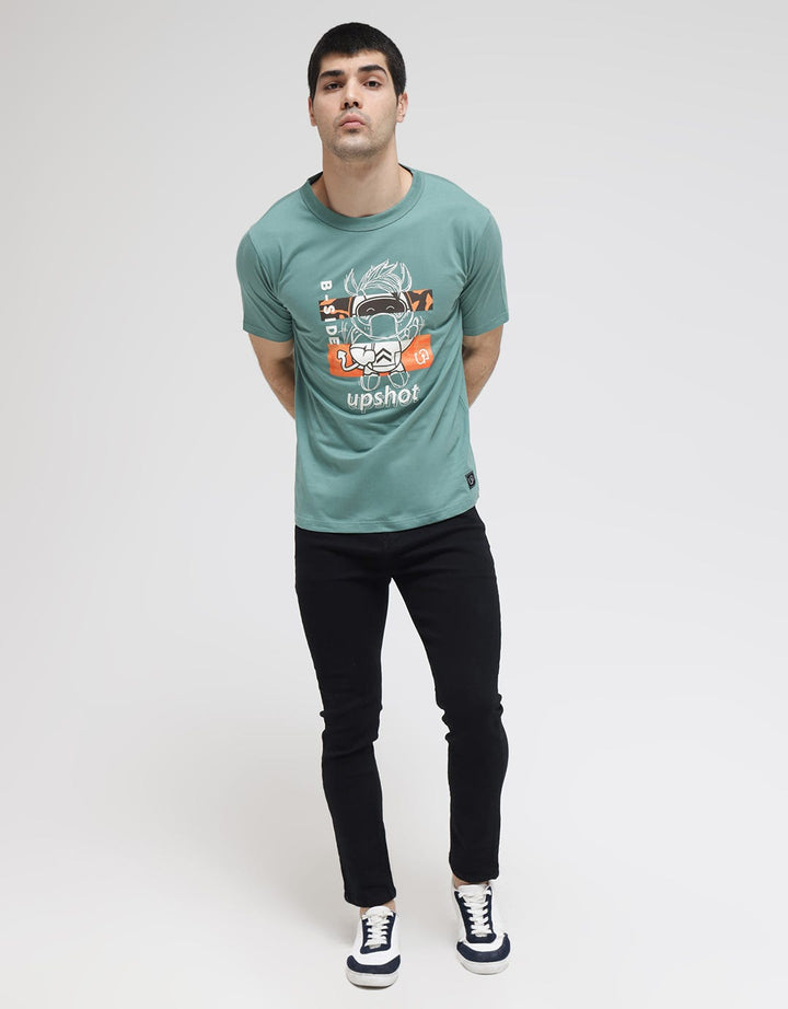 T Zone B-Side Upshot Kaos Casual Pria