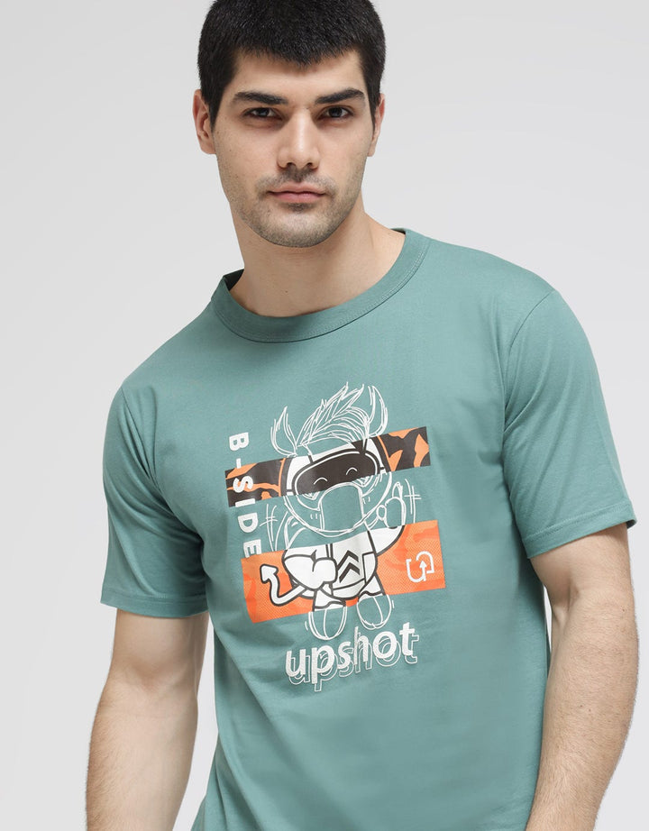 T Zone B-Side Upshot Kaos Casual Pria