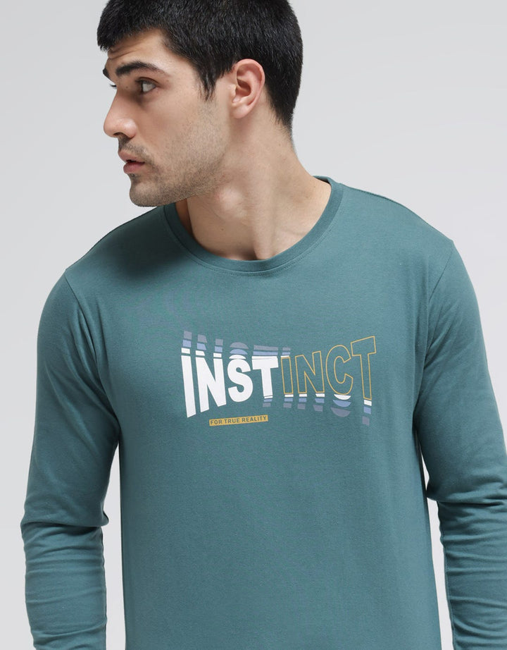 T Zone Long Sleeve T-Shirt Visual Wording Instinct2