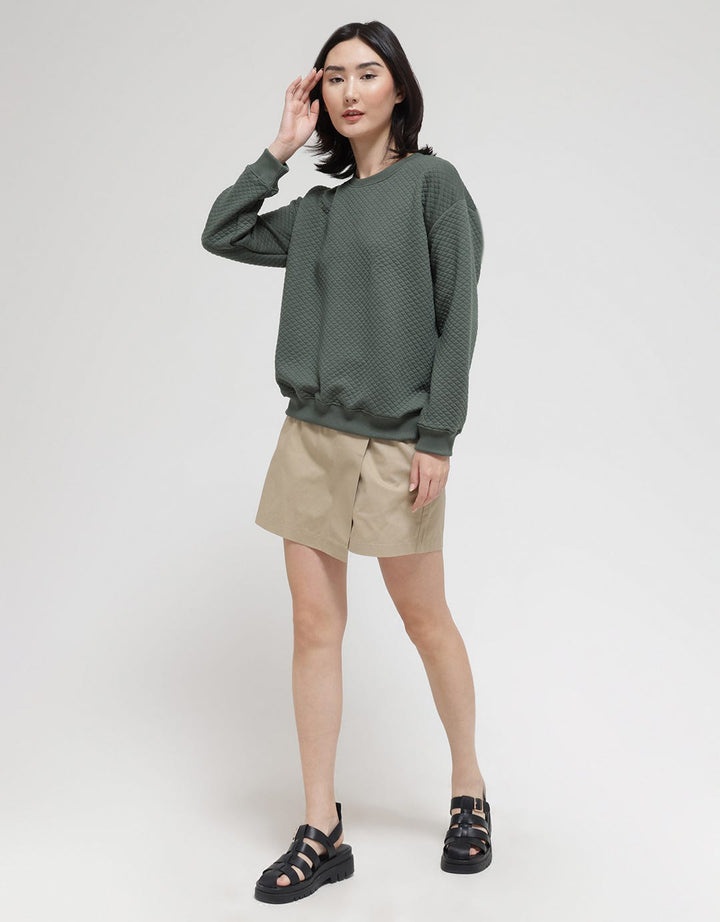 Nevada Quilting Texture Women's Sweater