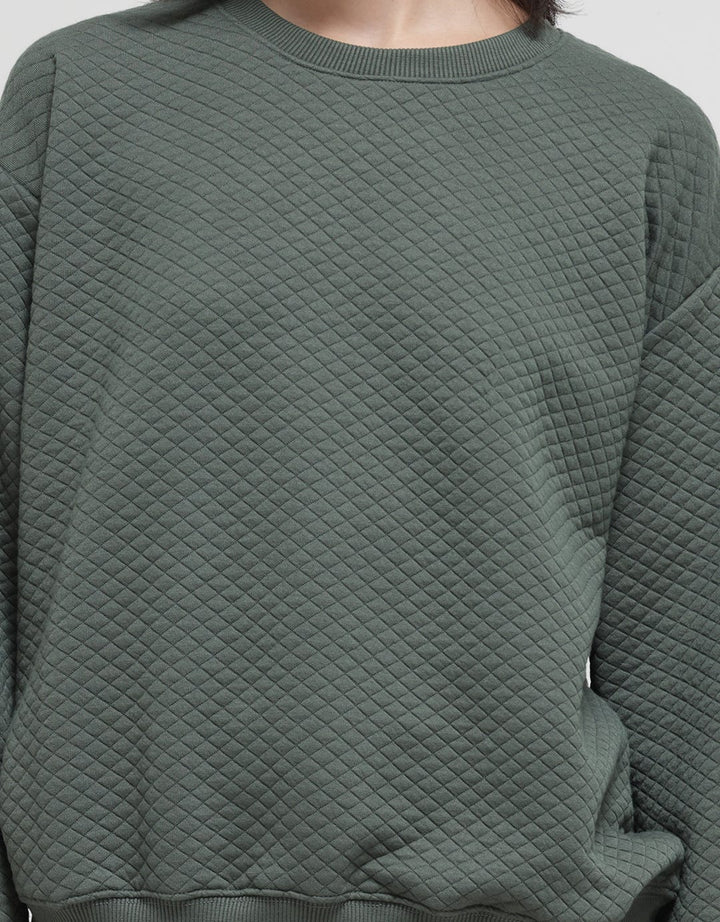 Nevada Quilting Texture Women's Sweater