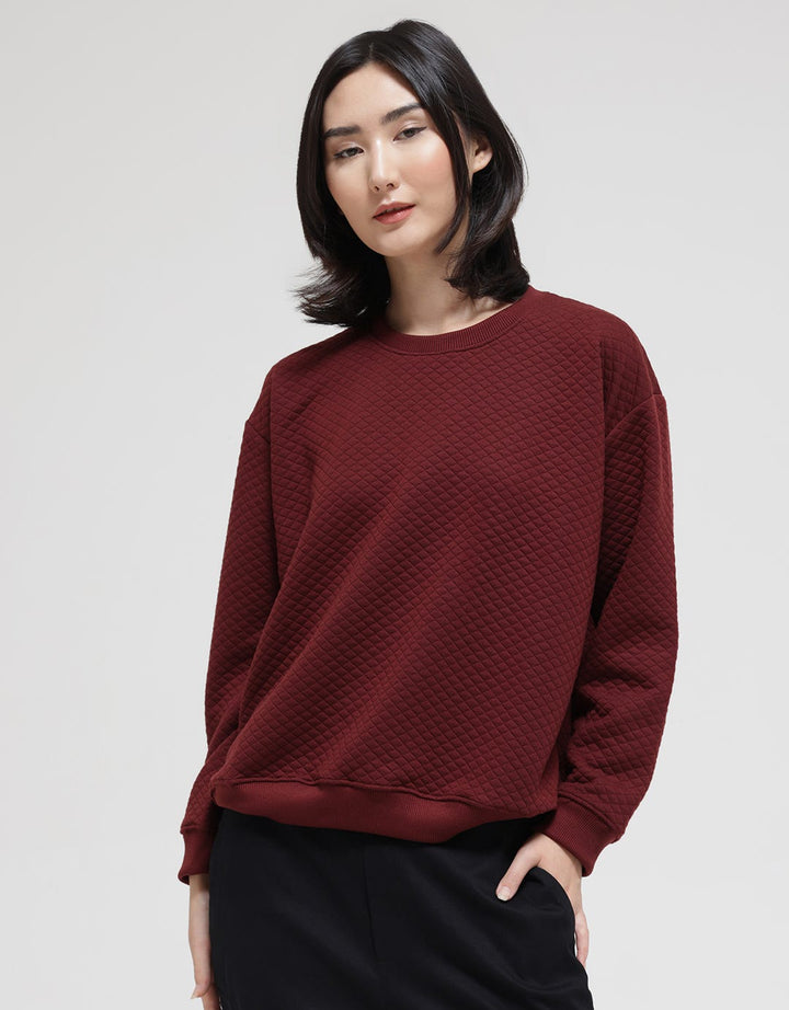Nevada Quilting Texture Women's Sweater
