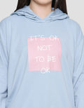 Nevada Women's Printed Sweater Its Ok Not To Be Ok