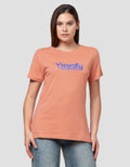 Cardinal Girl Print Visually Kaos Wanita