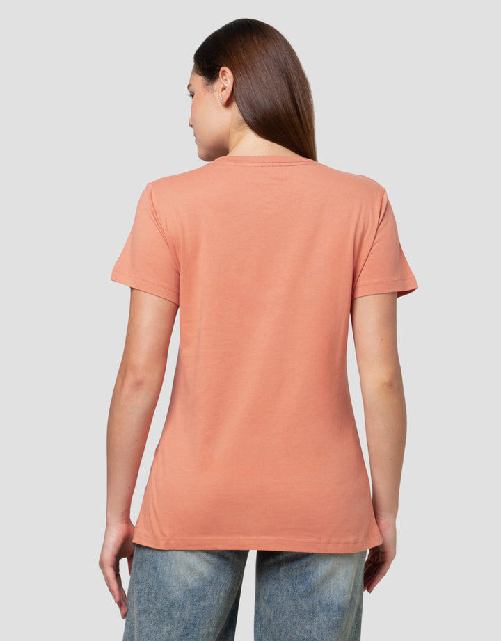 Cardinal Girl Print Visually Kaos Wanita
