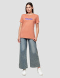 Cardinal Girl Print Visually Kaos Wanita