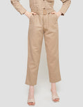Geela Serena Khaky Straight Pants