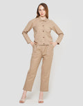 Geela Serena Khaky Straight Pants