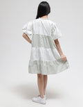 Nevada Balloon Sleeve Midi Dress for Girls