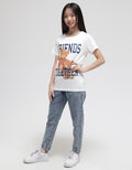 Nevada Denim Long Pants Jogger Acid Washed