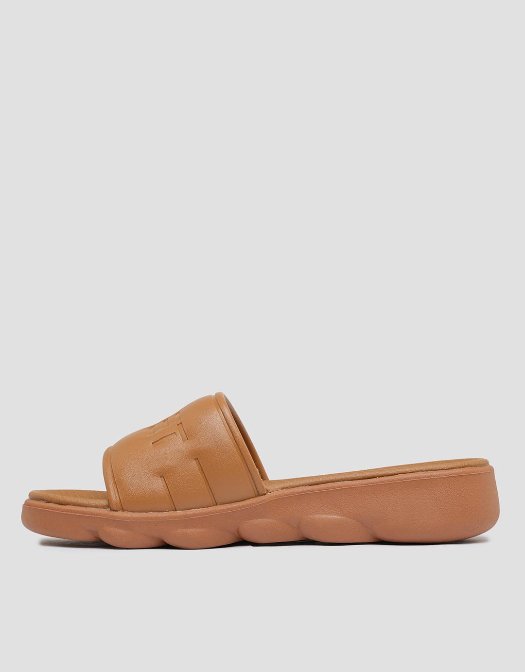 Triset Strap With Brand Logo 03 Women's Flat Sandals