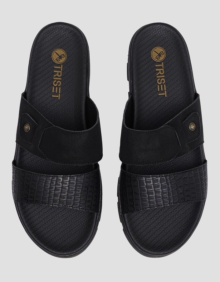 Triset Texture Double Strap Women's Sandals
