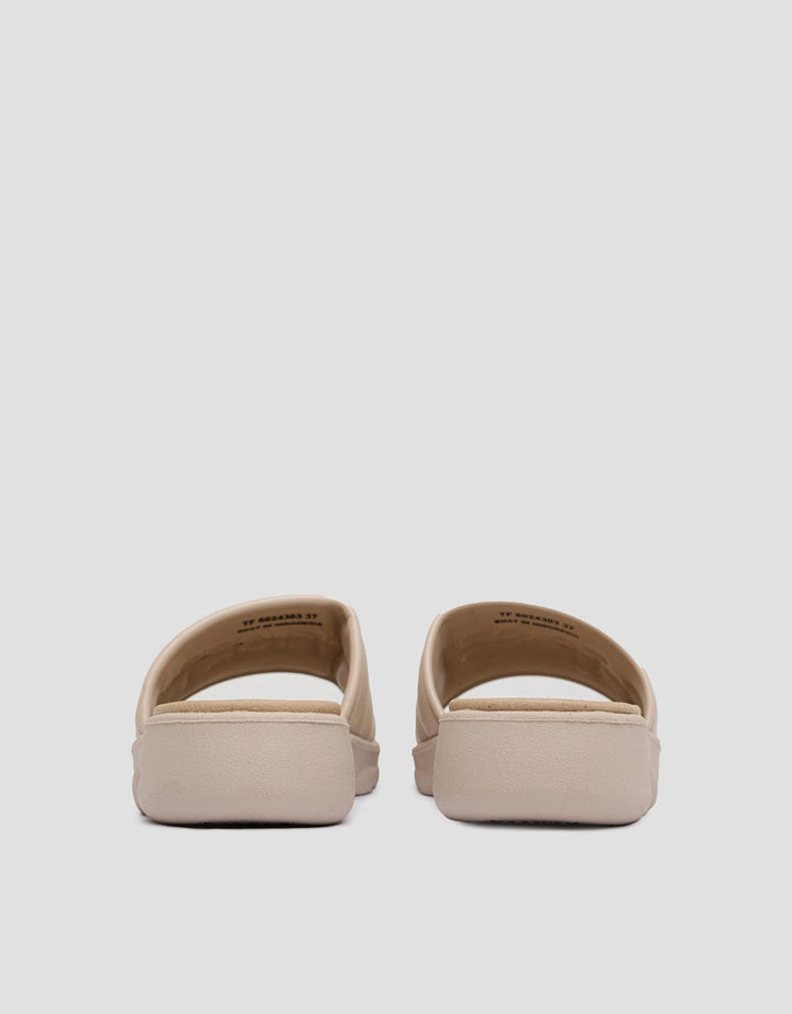 Triset Strap With Brand Logo 02 Women's Flat Sandals