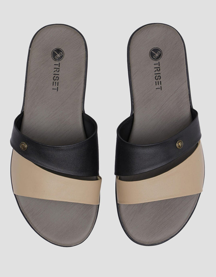 Triset Twocolor Strap Women Sandals