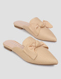 Connexion Mules Stripe Sandal Wanita