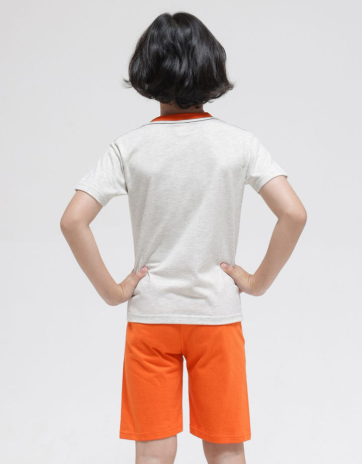Little M Pakaian Setelan Print Im Super Bear