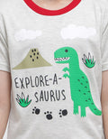 Little M Pakaian Setelan Print Dino Explorer