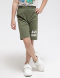 Little M Awesome Print Boys Shorts