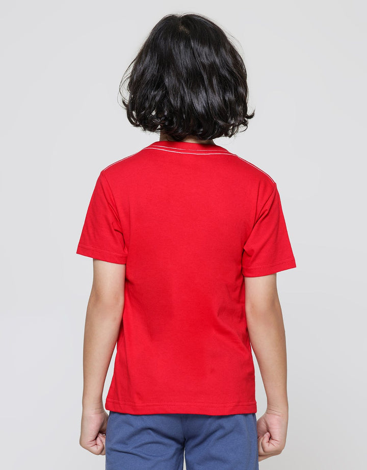 Little M Dragon CNY Print Kaos Anak Laki-laki