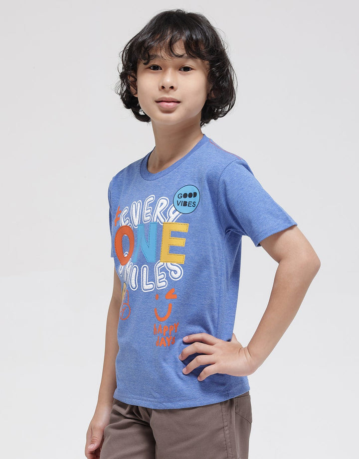 Little M Everyone Smiles kaos Anak Laki-laki