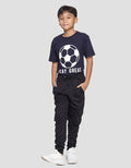 Nevada Jogger Double Knit Solid Cargo Boys