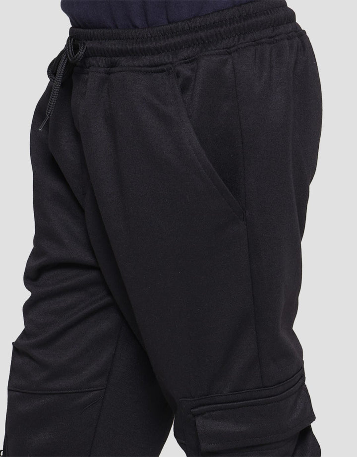 Nevada Jogger Double Knit Solid Cargo Boys