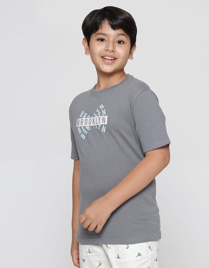 Nevada Short Sleeve T-Shirt Print Brooklyn