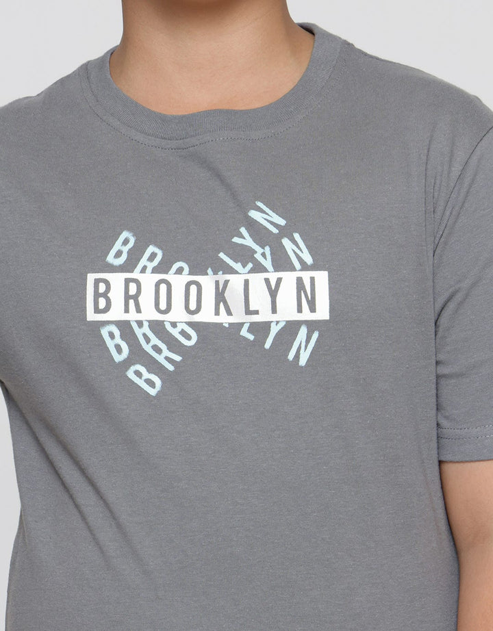 Nevada Short Sleeve T-Shirt Print Brooklyn