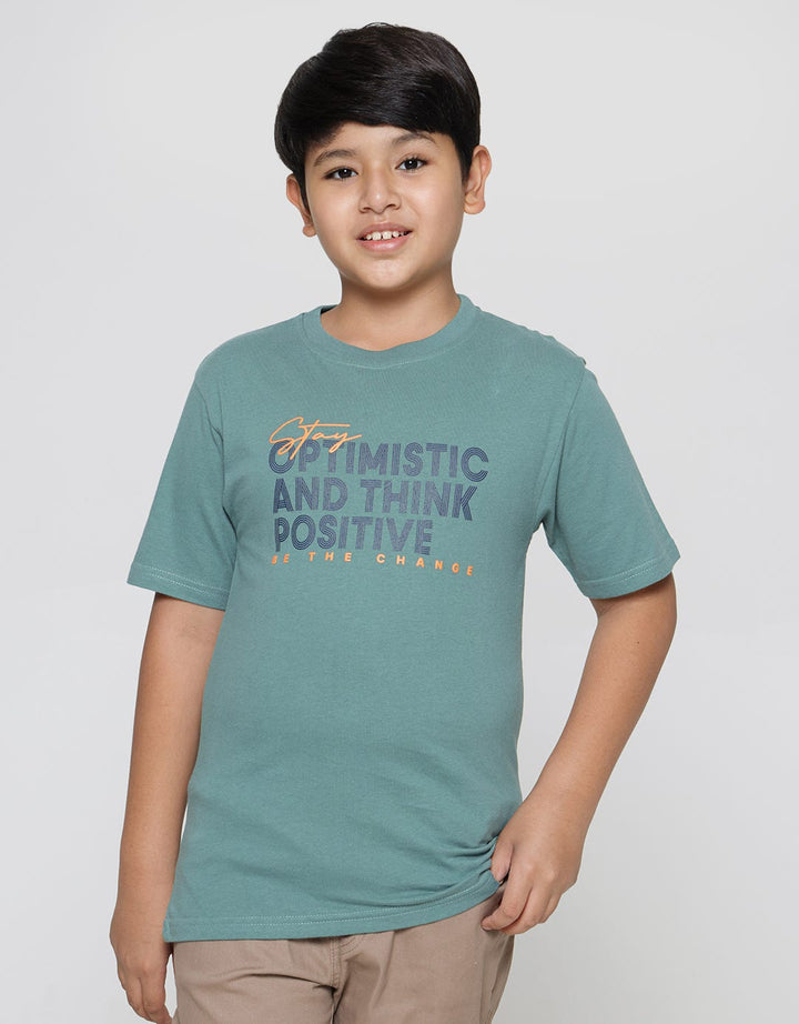 Nevada Short Sleeve T-Shirt Print Optimistyc