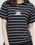 Disney Mickey Stripe Kaos Wanita
