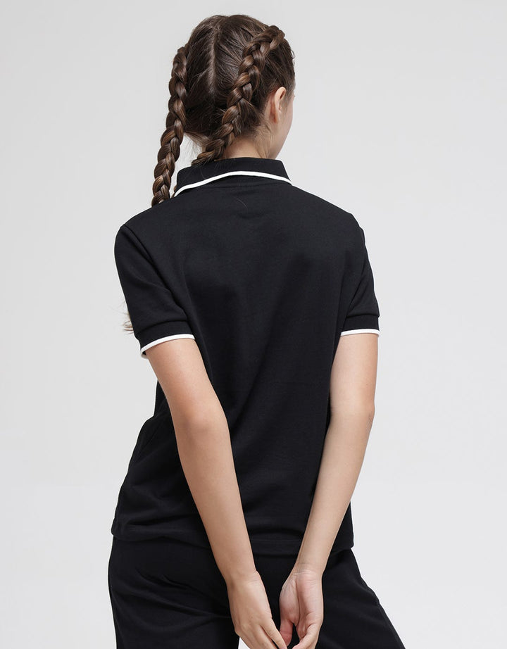 Disney Mickey Embro Polo Shirt Wanita