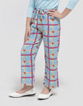 Curly Fashion Long Pants Anak Perempuan With Elastic Waist