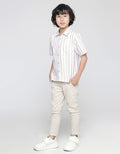 Little M Short Sleeve Shirt Texture