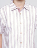 Little M Short Sleeve Shirt Texture