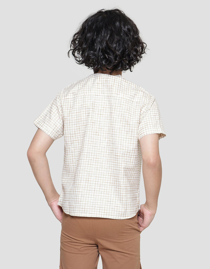 Little M Yarndyed Boys Koko Shirt