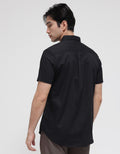 Larusso Kemeja Basic Oxford Pendek