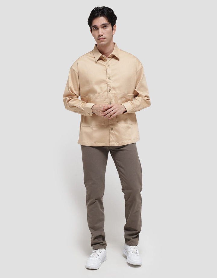 Will K Kemeja Lengan Panjang Basic