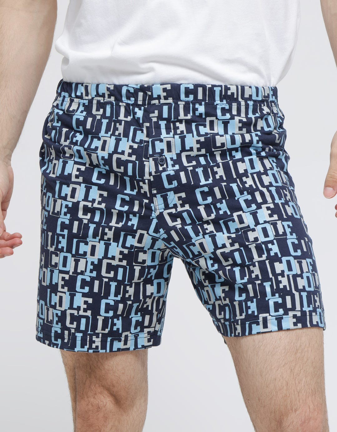 Cole Boxer Knit Monogram Wordthem